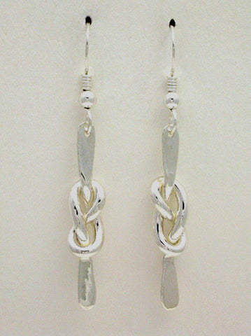 Knot Series: Figure 8 Earrings