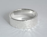 Faceted Band Ring 7mm