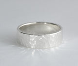 Faceted Band Ring 7mm