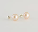 Pearl Post Earrings
