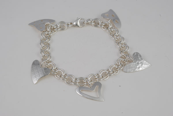 Heart Charm Style Bracelet