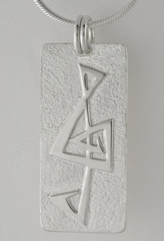 Custom: Sterling Silver Treble Clef Pendant