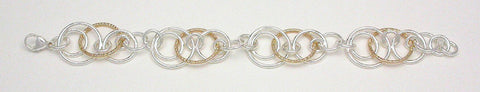 Boogie-Bling 2 Tone Bracelet