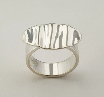 Custom: Tropical Style Ring, Sterling Silver
