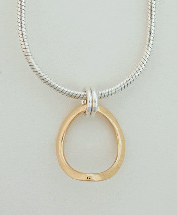 Celestial 2 Tone Pendant, Small