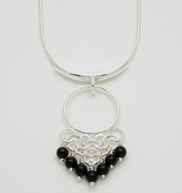 Chandelier Pendant with Stones