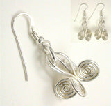 Egyptian Spiral Large Hook Earrings