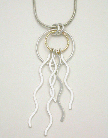 Fire 2 Tone Pendant