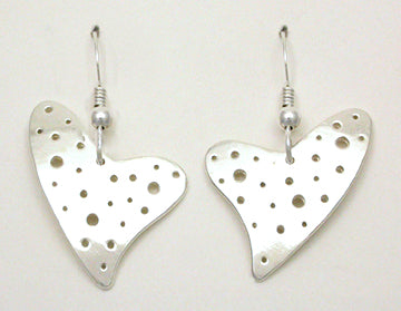 Heart - Swiss Hook Earrings