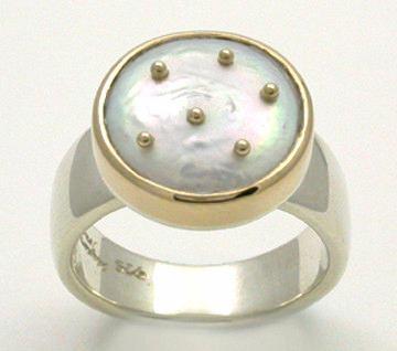 Heaven and Earth 2 Tone Ring