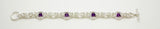 Kings Chain Medium Bracelet Variation with Stones