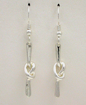 Knot Series: Overhand Knot Earrings