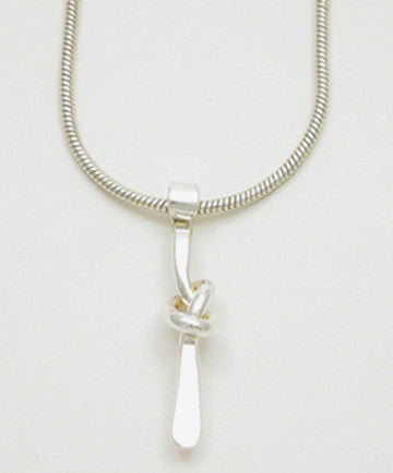 Knot Series: Overhand Knot Pendant