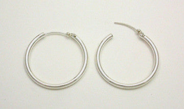 Hoop Earrings, Medium