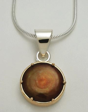 Mermaids 2 Tone Pendant