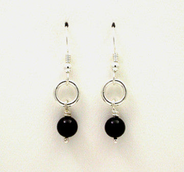 Mail Smith Earrings with Stones
