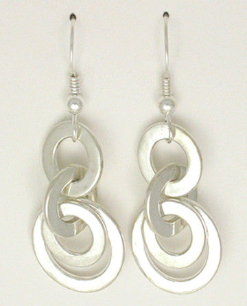 Oval Link Earrings