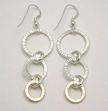 Radiance 2 Tone Earrings