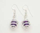 Spiral Bead Earrings