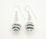 Spiral Bead Earrings