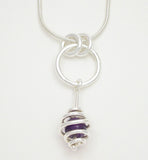 Spiral Bead Single Pendant