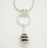 Spiral Bead Single Pendant