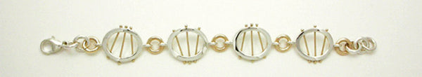Starlight 2 Tone Bracelet, Large