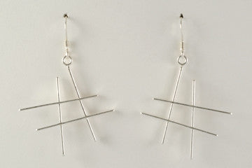 Tic Tac Toe Earrings